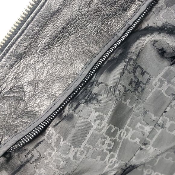 Wilsons Leather Jacket Full zip Pelle Studio Women's Black Full Zip Pockets M - Picture 15 of 16